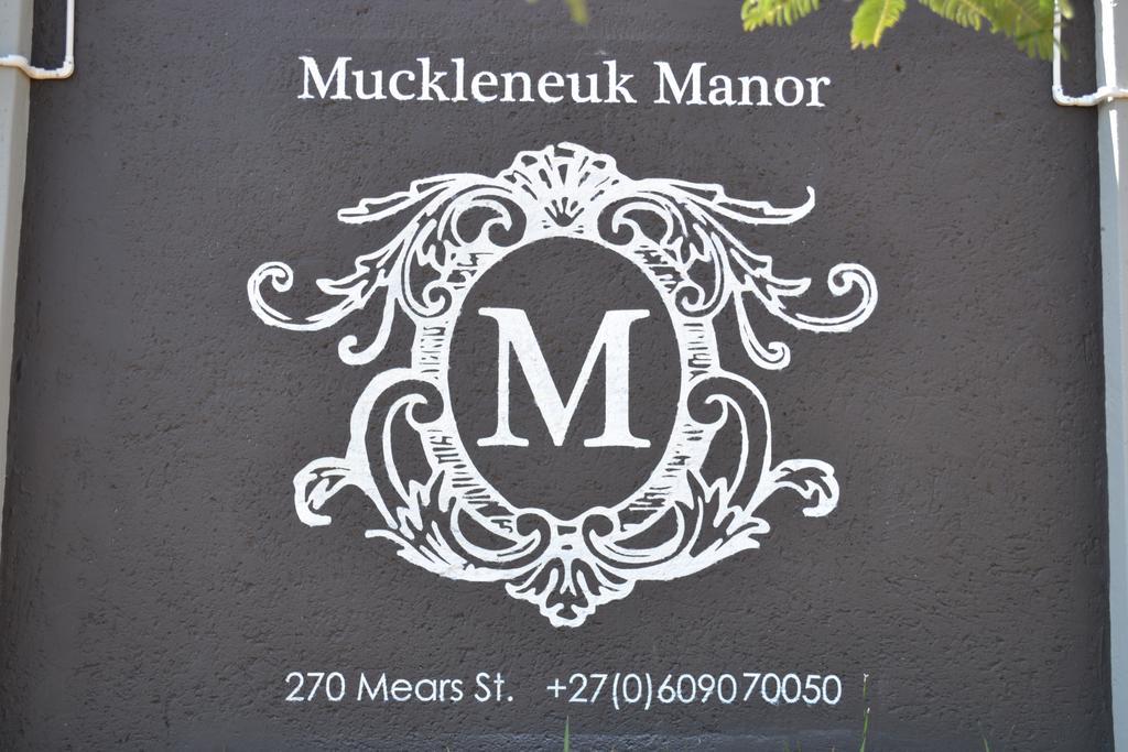 Muckleneuk Manor Hotel Pretoria Luaran gambar